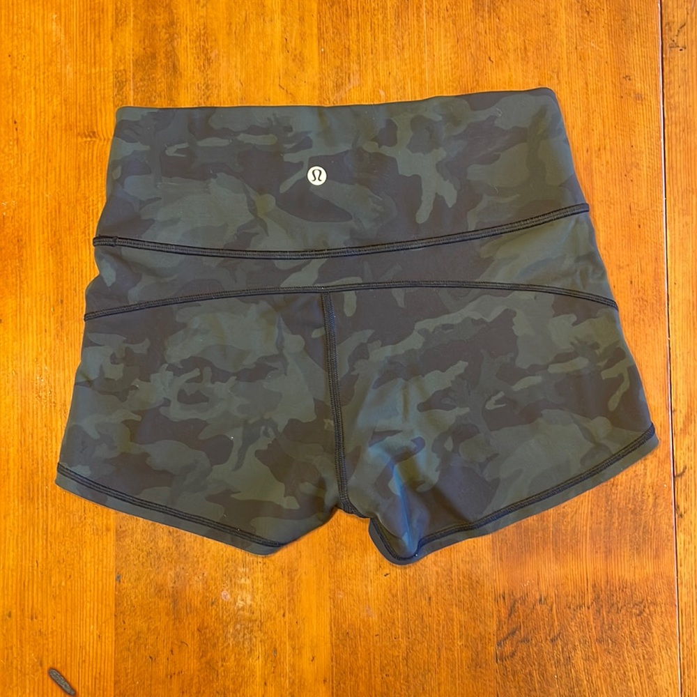 Lululemon camo shorts